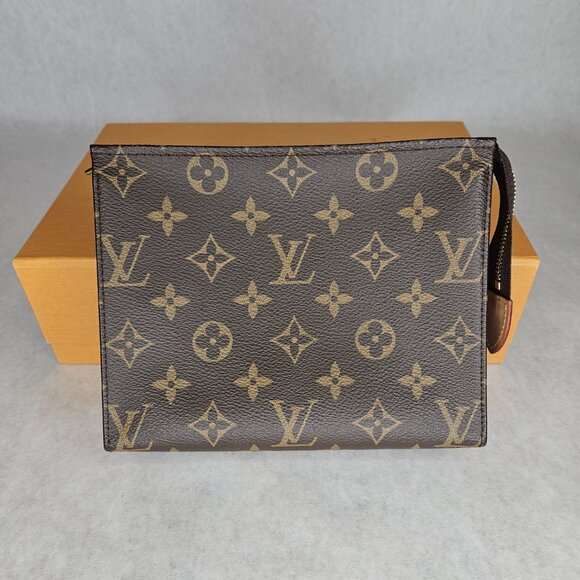 Louis Vuitton Monogram Toiletry 19 Pouch Toilette Purse Handbag with Box - Picture 2 of 12